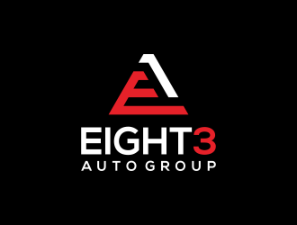 Eight3 auto group logo design by Editor