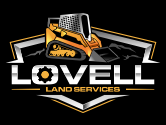 Lovell Land Services logo design by ingepro