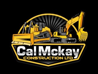 Cal Mckay Construction LTD logo design by AamirKhan