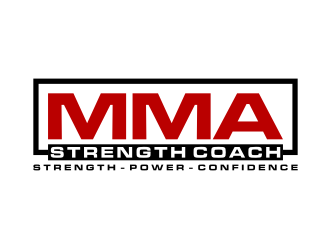 MMA STRENGTH COACH logo design by KQ5