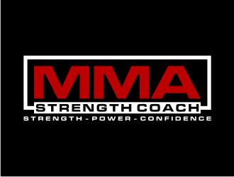 MMA STRENGTH COACH logo design by KQ5