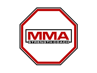 MMA STRENGTH COACH logo design by KQ5