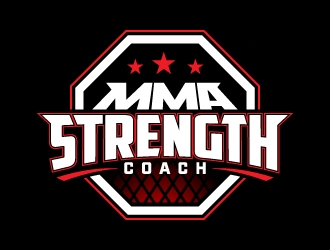 MMA STRENGTH COACH logo design by jaize