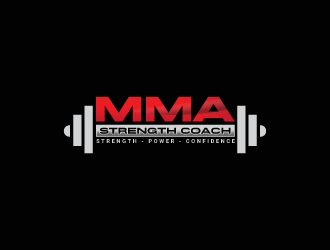 MMA STRENGTH COACH logo design by drifelm