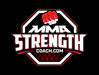 MMA STRENGTH COACH logo design by jaize