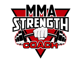 MMA STRENGTH COACH logo design by axel182