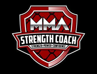 MMA STRENGTH COACH logo design by Kruger