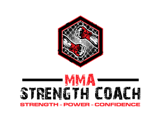 MMA STRENGTH COACH logo design by SmartTaste