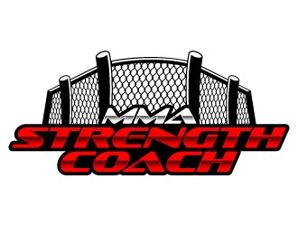 MMA STRENGTH COACH logo design by daywalker