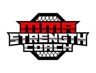 MMA STRENGTH COACH logo design by daywalker