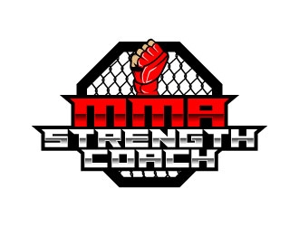 MMA STRENGTH COACH logo design by daywalker