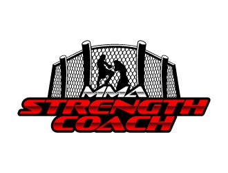 MMA STRENGTH COACH logo design by daywalker