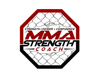 MMA STRENGTH COACH logo design by aRBy