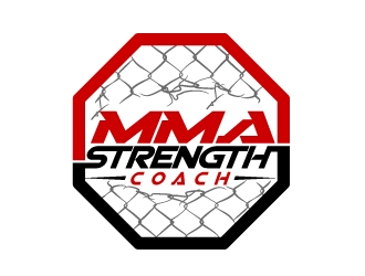 MMA STRENGTH COACH logo design by aRBy