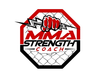 MMA STRENGTH COACH logo design by aRBy