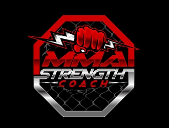 MMA STRENGTH COACH logo design by aRBy