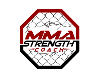 MMA STRENGTH COACH logo design by aRBy