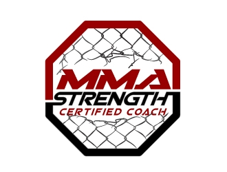 MMA STRENGTH COACH logo design by aRBy