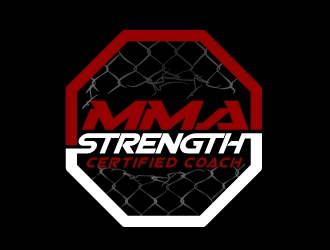 MMA STRENGTH COACH logo design by aRBy