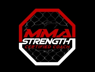 MMA STRENGTH COACH logo design by aRBy