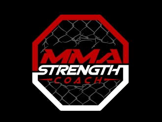 MMA STRENGTH COACH logo design by aRBy