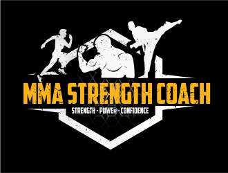 MMA STRENGTH COACH logo design by Greenlight