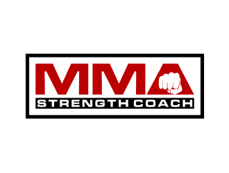 MMA STRENGTH COACH logo design by KQ5