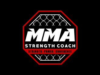 MMA STRENGTH COACH logo design by kopipanas