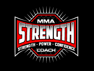 MMA STRENGTH COACH logo design by Ultimatum