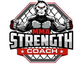 MMA STRENGTH COACH logo design by THOR_