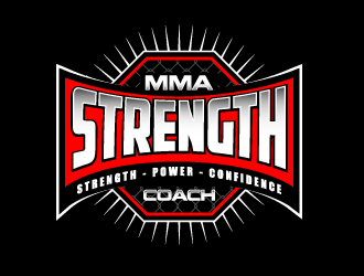 MMA STRENGTH COACH logo design by Ultimatum