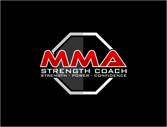 MMA STRENGTH COACH logo design by bunda_shaquilla