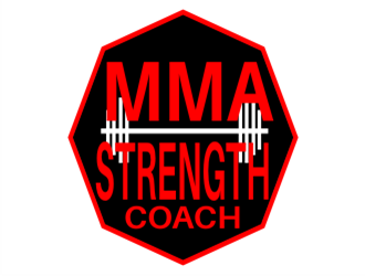 MMA STRENGTH COACH logo design by kitaro