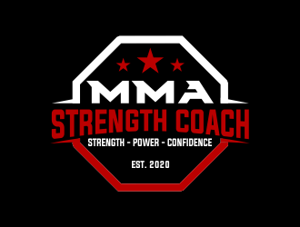 MMA STRENGTH COACH logo design by done