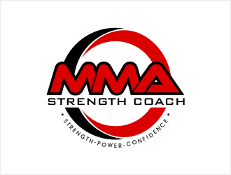 MMA STRENGTH COACH logo design by bunda_shaquilla