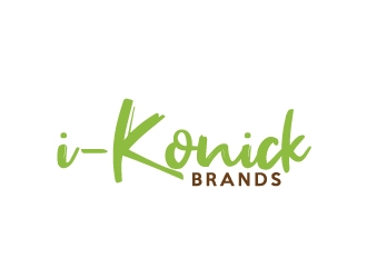 i-Konick Brands logo design by AamirKhan