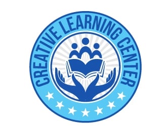 Creative Learning Center logo design by uttam