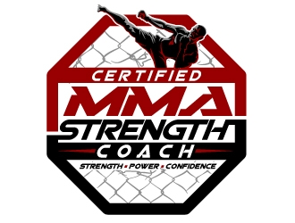 MMA STRENGTH COACH logo design by aRBy