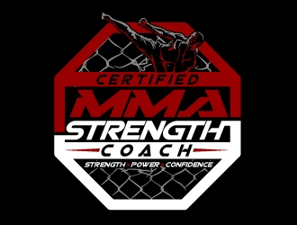 MMA STRENGTH COACH logo design by aRBy