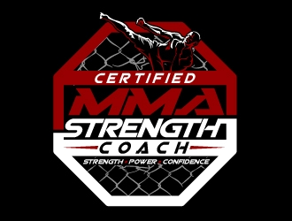 MMA STRENGTH COACH logo design by aRBy