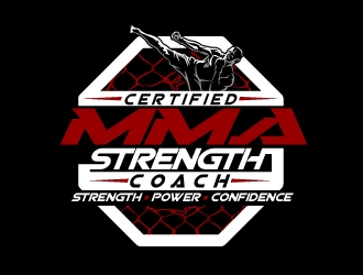 MMA STRENGTH COACH logo design by aRBy