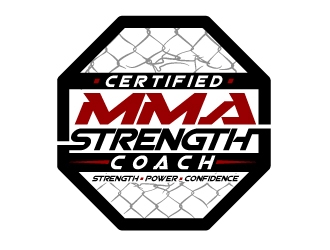 MMA STRENGTH COACH logo design by aRBy