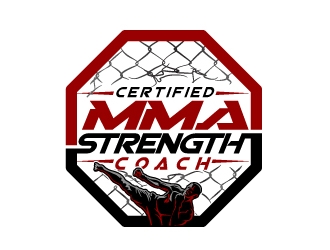 MMA STRENGTH COACH logo design by aRBy