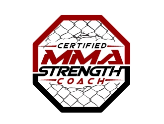 MMA STRENGTH COACH logo design by aRBy