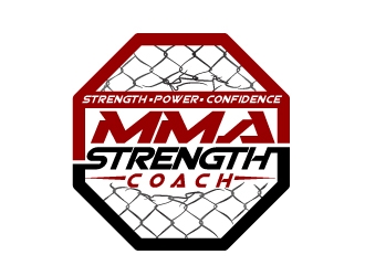 MMA STRENGTH COACH logo design by aRBy