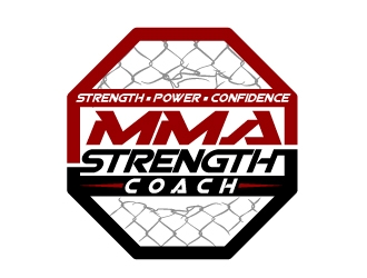 MMA STRENGTH COACH logo design by aRBy