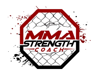 MMA STRENGTH COACH logo design by aRBy