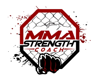 MMA STRENGTH COACH logo design by aRBy