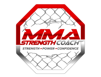 MMA STRENGTH COACH logo design by aRBy