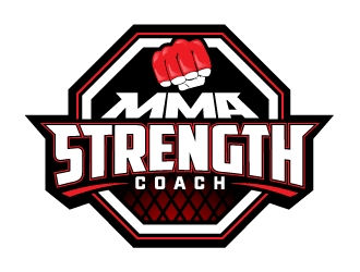 MMA STRENGTH COACH logo design by jaize